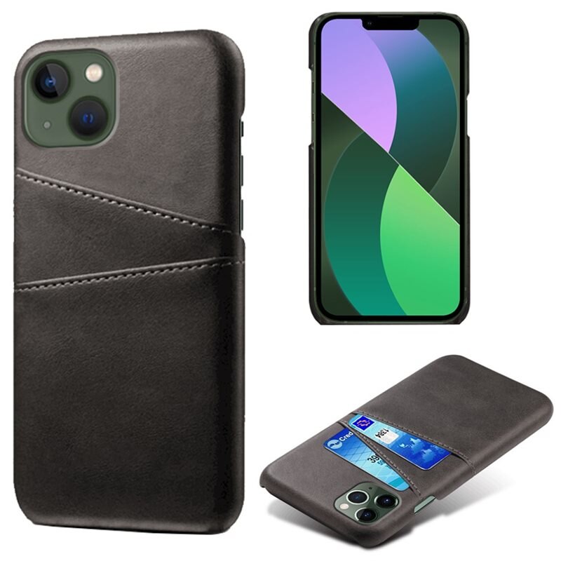 tectTech Card Slots Case iPhone 15 Zwart - Telefoonhoesje met pasjeshouder