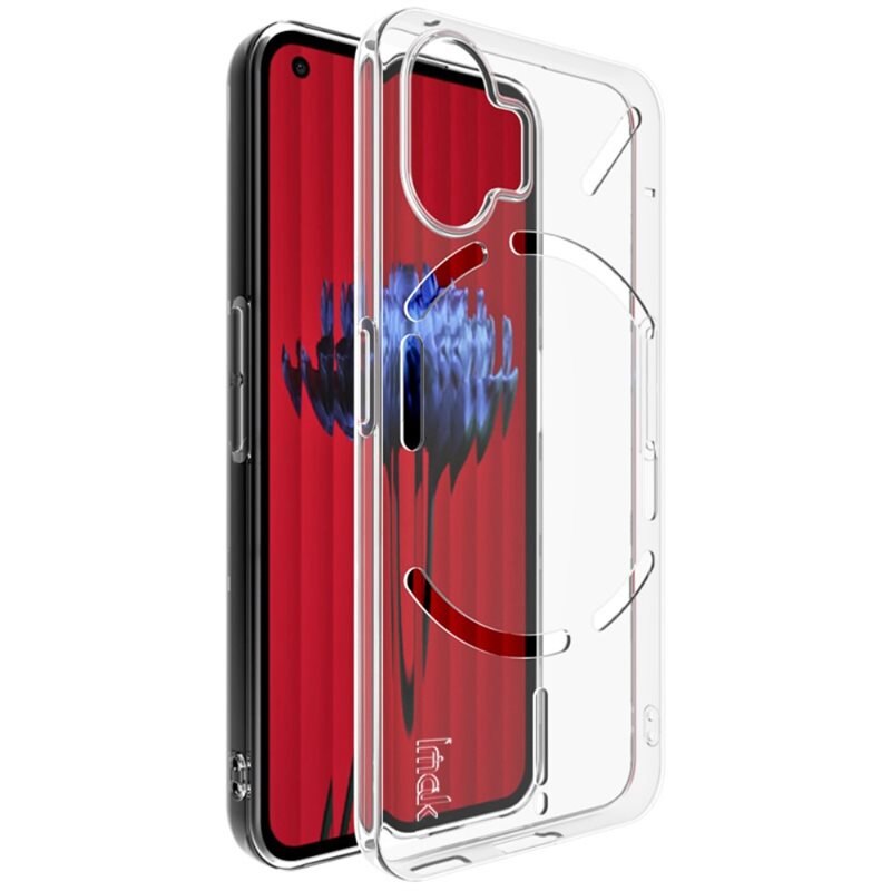 Imak TPU Case Nothing Phone 2 Transparant - Eenvoudig schokbestendig hoesje