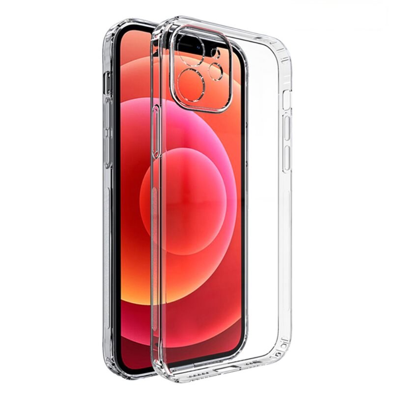 tectTech TPU Case iPhone 12 Mini Transparant - Betaalbaar telefoonhoesje van goede kwaliteit