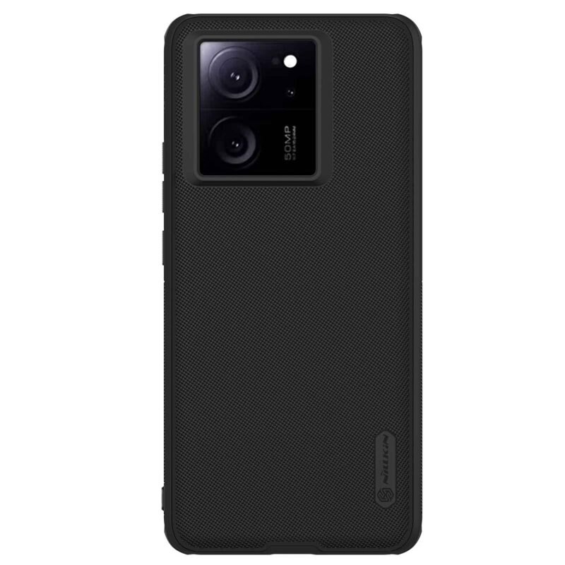 Nillkin Super Frosted Shield Xiaomi 13T Pro zwart - Mooi, stevig telefoonhoesje