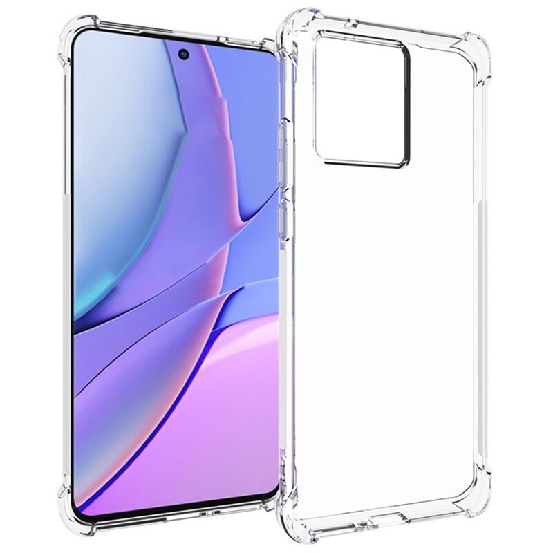 tectTech TPU Case Extra Motorola Edge 40 Neo, Clear - Telefoonhoesje - Beschermhoesje