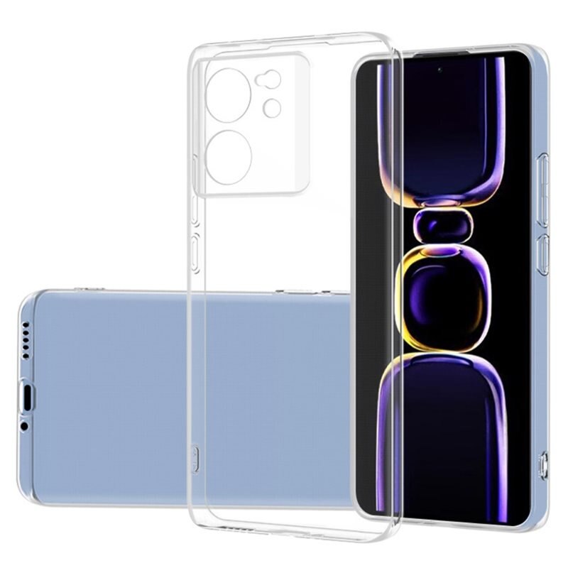 tectTech TPU Case Xiaomi 13T Pro Transparant - Betaalbaar telefoonhoesje van goede kwaliteit