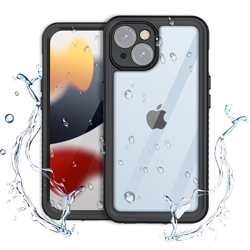 REDPEPPER iPhone 15 Waterdichte Case transparant
