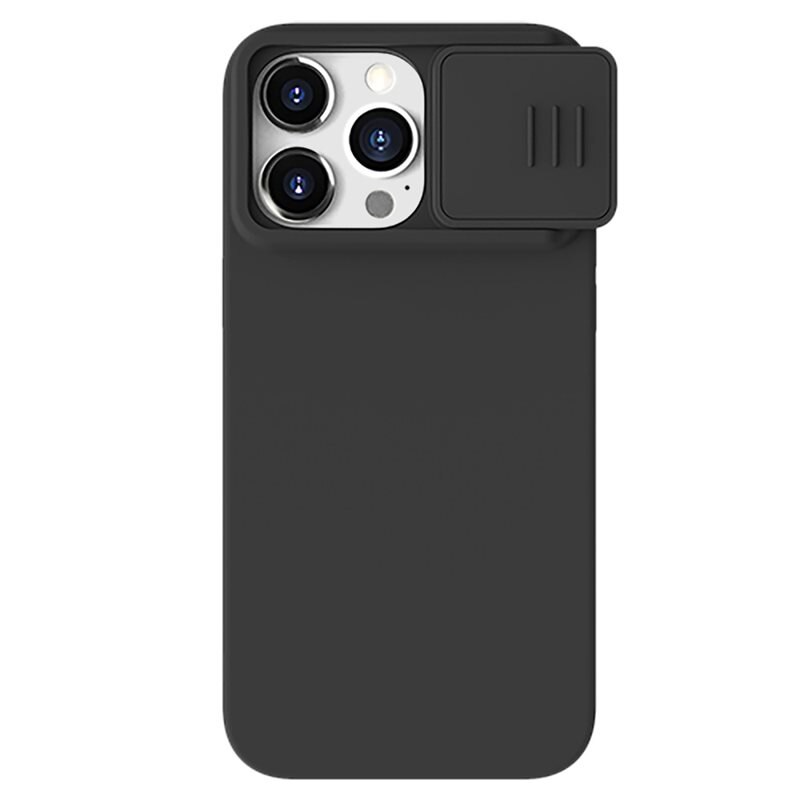 Nillkin Soft CamShield Case iPhone 15 Pro Max zwart