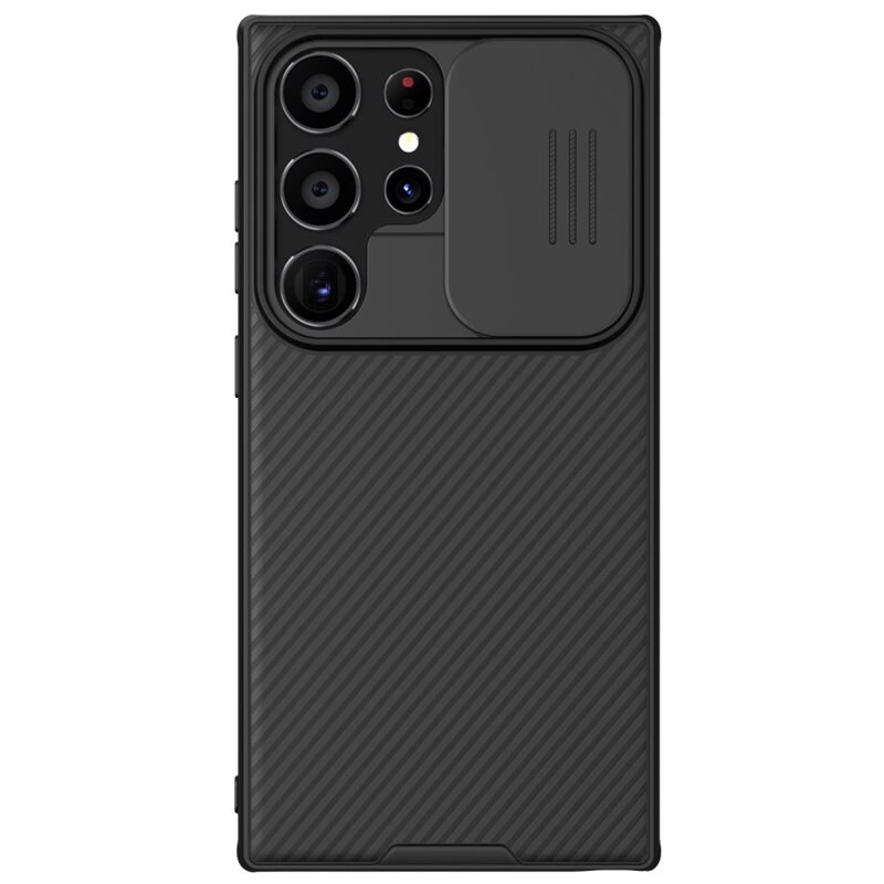 Nillkin CamShield Case Samsung Galaxy S24 Ultra Zwart - Hoesje met ingebouwde camerabescherming