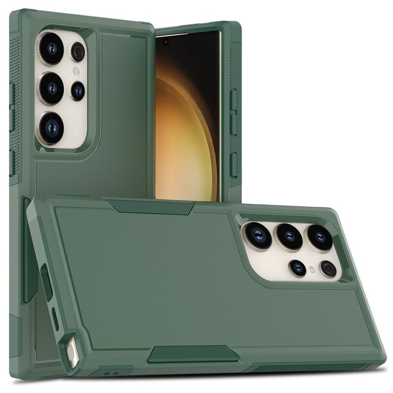 tectTech Samsung Galaxy S24 Ultra Off-road Hybridcase groen