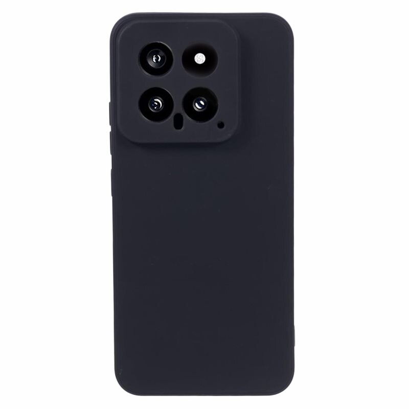Xiaomi 14 TPU Case Zwart - Telefoonhoesje van hoge kwaliteit
