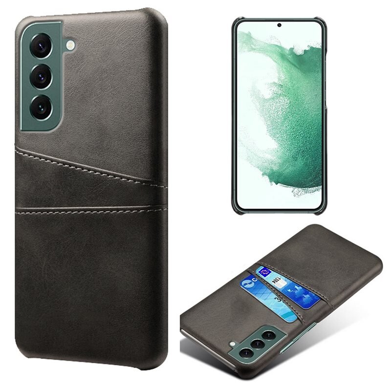 tectTech Card Slots Case Samsung Galaxy S24 Zwart - Telefoonhoesje met pasjeshouder