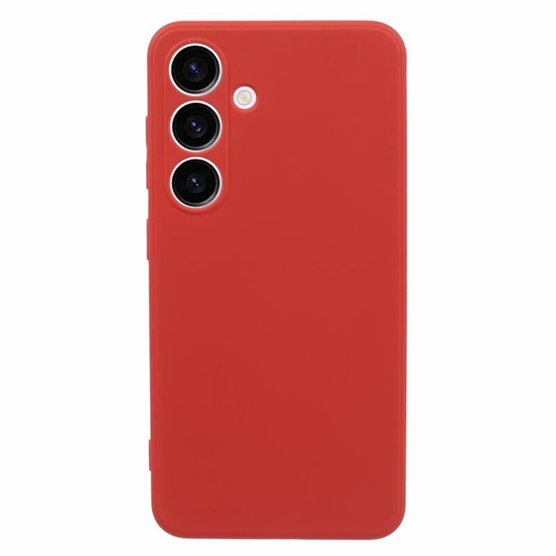 Samsung Galaxy S24 Schokbestendige TPU Case Rood - Stijlvol hoesje in leuke kleur