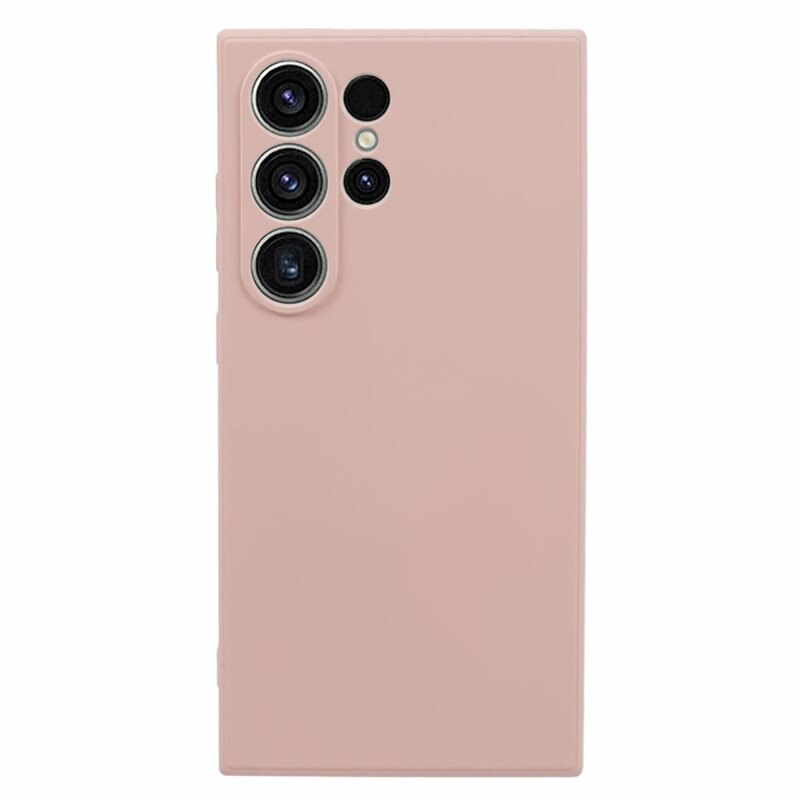 Samsung Galaxy S24 Ultra Schokbestendige TPU Case Roze - Stijlvol hoesje in leuke kleur