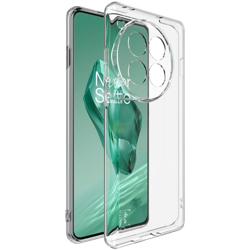 Imak TPU Case OnePlus 12 Transparant - Eenvoudig schokbestendig hoesje