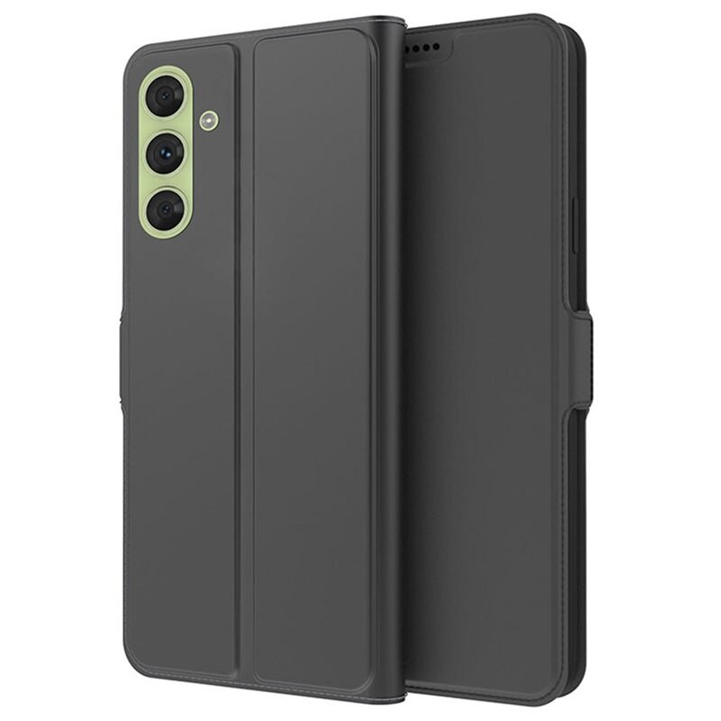 tectTech Slim Card Wallet Samsung Galaxy S24 zwart - Boekhoesje met pasjeshouder en horizontale standaardfunctie