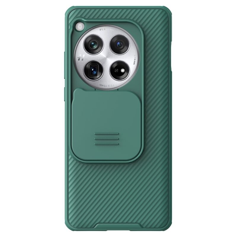 Nillkin CamShield Case OnePlus 12 Groen - Hoesje met ingebouwde camerabescherming