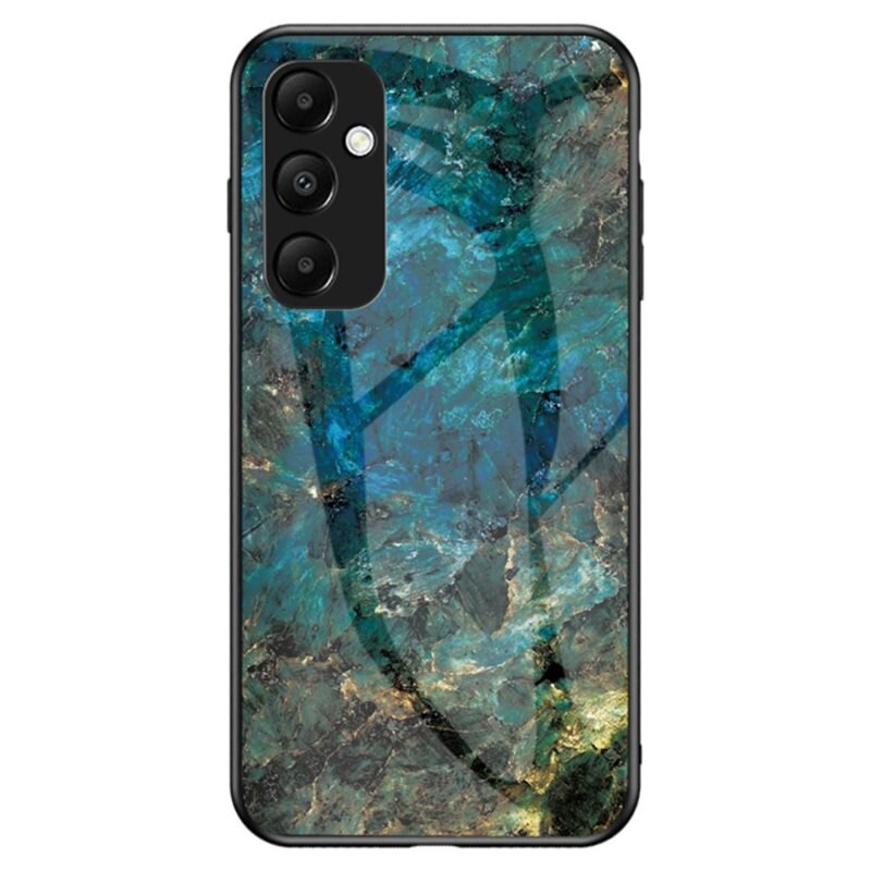 Samsung Galaxy A55 Hoesje Gehard Glas emerald - Telefoonhoesje