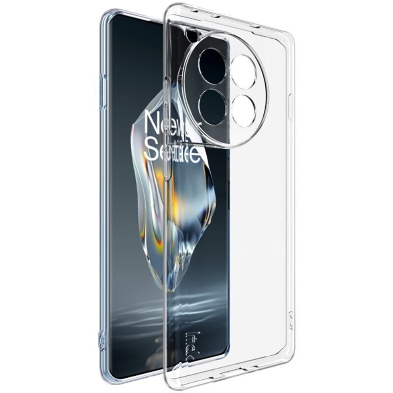 Imak TPU Case OnePlus 12R Transparant - Eenvoudig schokbestendig hoesje
