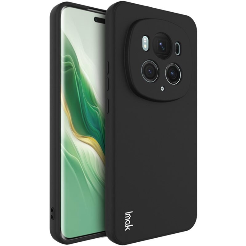 Imak Frosted TPU Case Honor Magic6 Pro zwart - Telefoonhoesje - Beschermhoesje