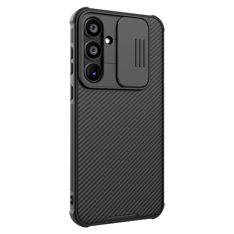 Nillkin CamShield Case Samsung Galaxy A55 Zwart - Hoesje met ingebouwde camerabescherming