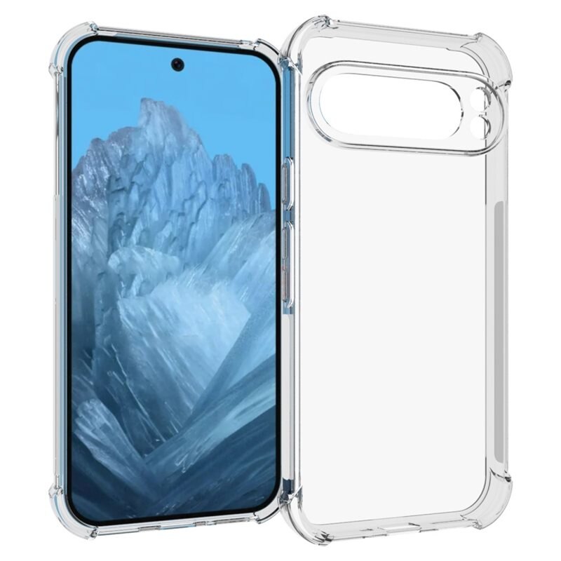 tectTech TPU Case Extra Google Pixel 9 Pro Clear - Telefoonhoesje - Beschermhoesje