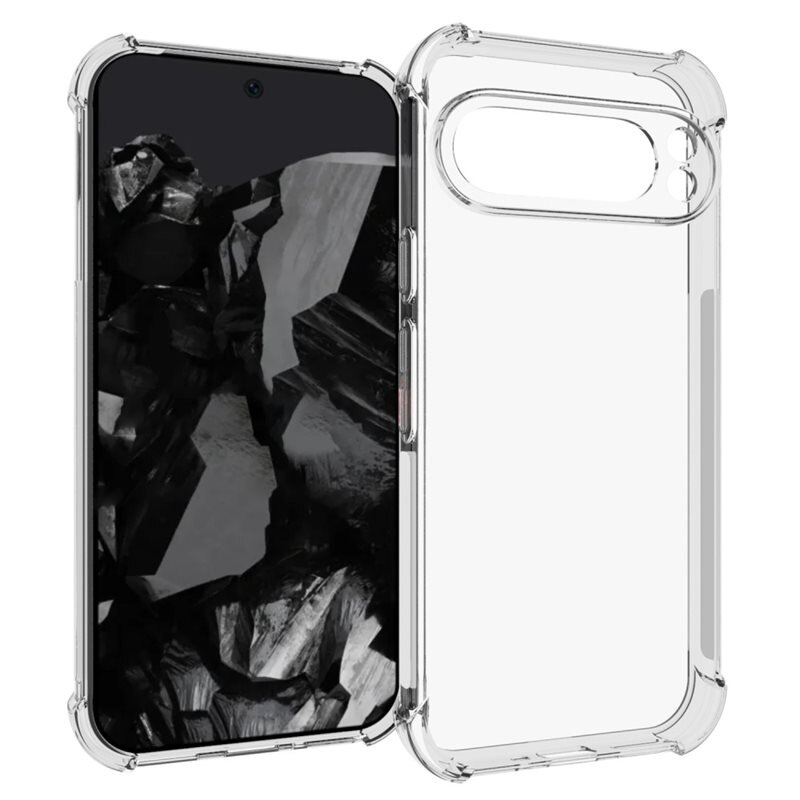 tectTech TPU Case Extra Google Pixel 9 Pro XL Clear - Telefoonhoesje - Beschermhoesje