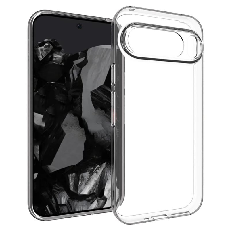 tectTech TPU Case Google Pixel 9 Pro XL Transparant - Betaalbaar telefoonhoesje van goede kwaliteit