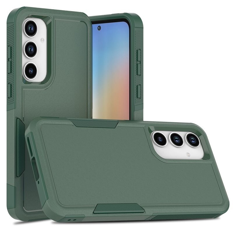 tectTech Samsung Galaxy A55 Off-road Hybridcase groen
