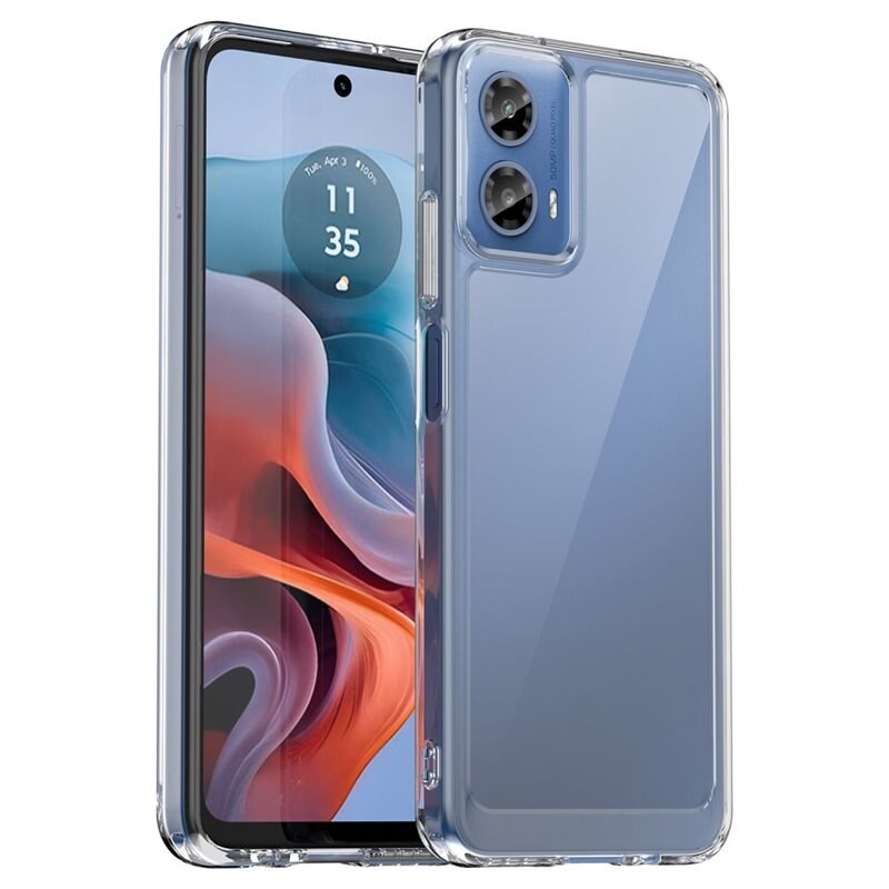 tectTech Crystal Hybrid Case Motorola Moto G34 transparant
