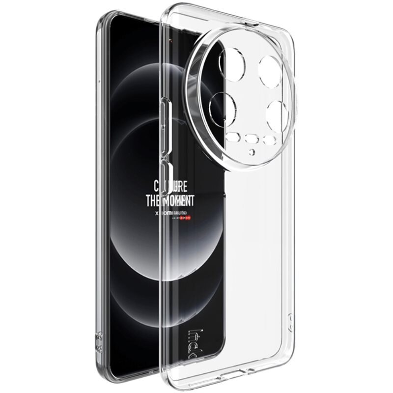 Imak TPU Case Xiaomi 14 Ultra Transparant - Eenvoudig schokbestendig hoesje