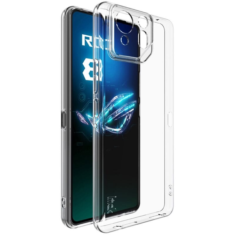 Imak TPU Case Asus ROG Phone 8 Transparant - Eenvoudig schokbestendig hoesje
