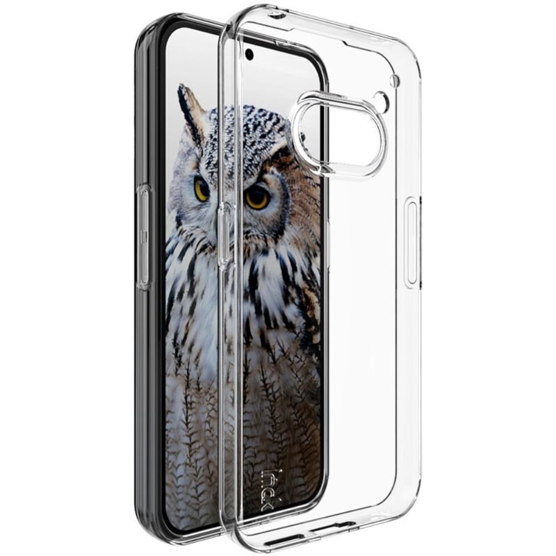 Imak TPU Case Nothing Phone 2a Transparant - Eenvoudig schokbestendig hoesje