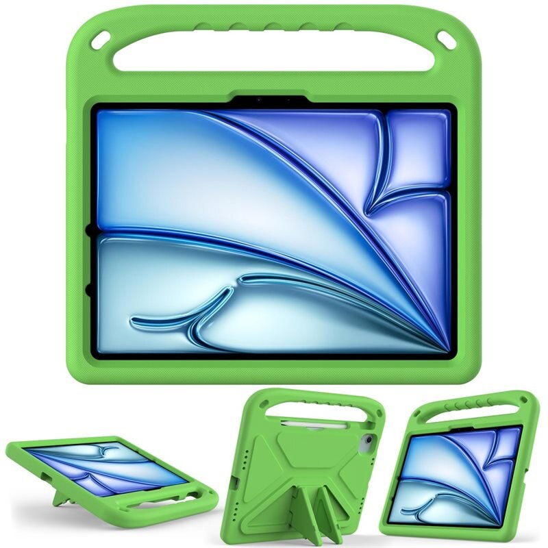 Apple iPad Pro 11 5th Gen (2024) EVA-hoes met handvat Groen