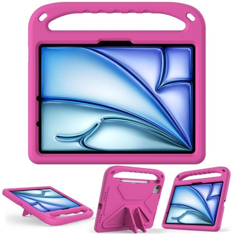 Apple iPad Air 11 7th Gen (2025) EVA-hoes met handvat Roze