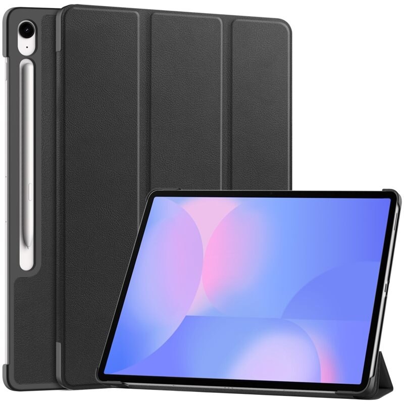 Samsung Galaxy Tab S10 FE Plus Tri-fold met Penhouder Zwart