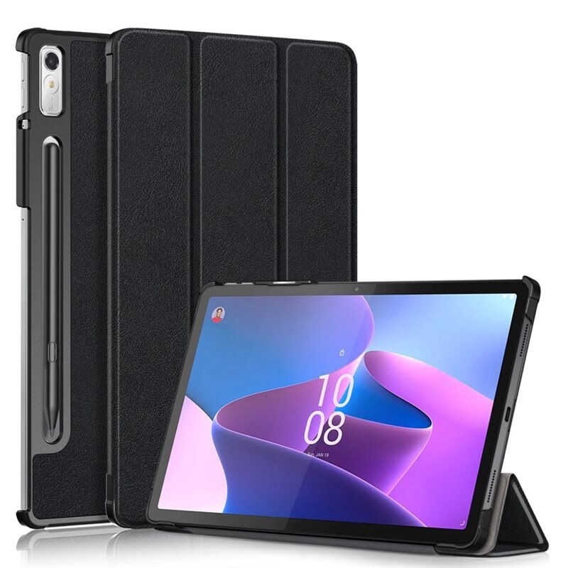 Lenovo Tab P11 Pro (2nd Gen) Tri-fold met Penhouder Zwart