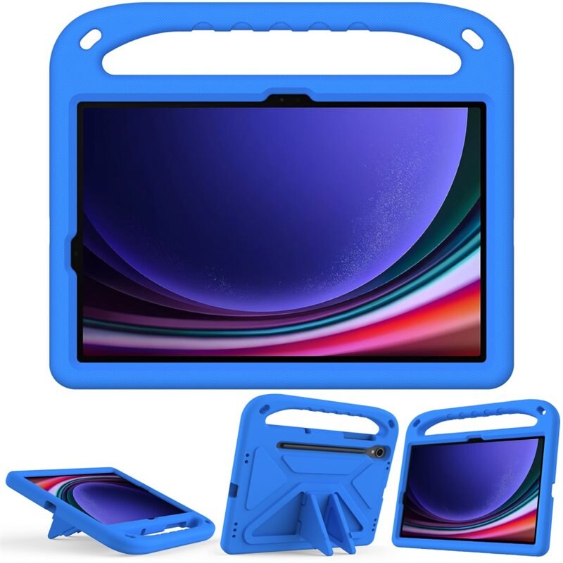 Samsung Galaxy Tab S9 EVA-hoes met handvat Blauw