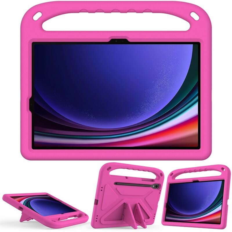 Samsung Galaxy Tab S7 EVA-hoes met handvat Roze