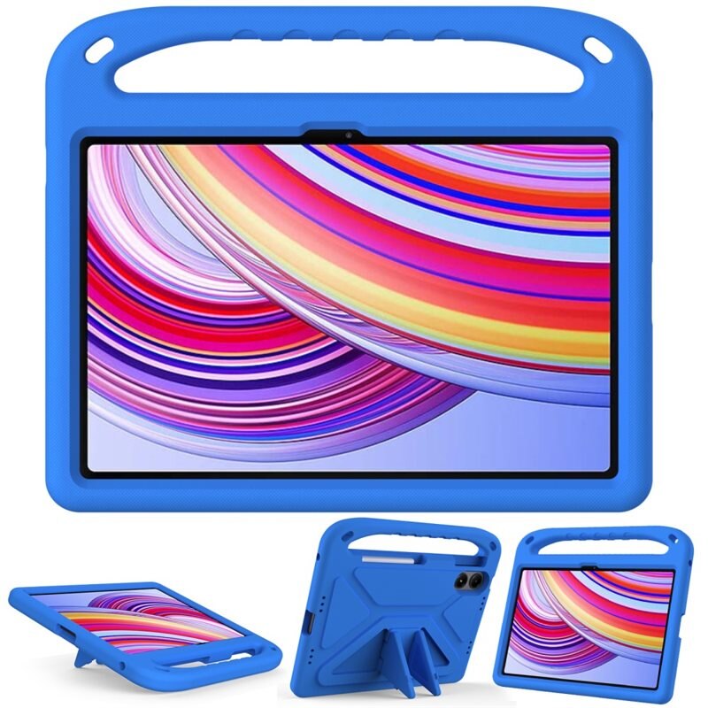 Xiaomi Redmi Pad Pro EVA-hoes met handvat Blauw