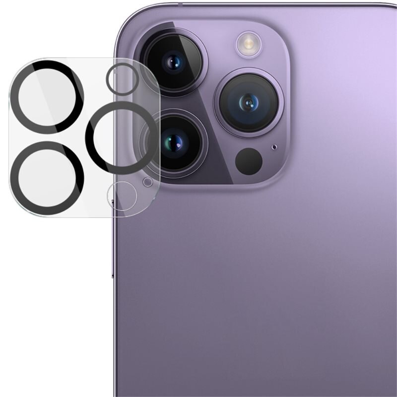 Imak Gehard Glas 0.2mm Camera Protector iPhone 16 Pro Transparant - Camerabescherming voor de lenzen