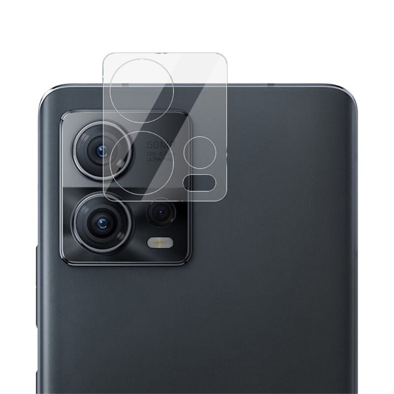 Imak Gehard Glas 0.2mm Camera Protector Motorola Edge 30 Fusion Transparant - Camerabescherming voor de lenzen