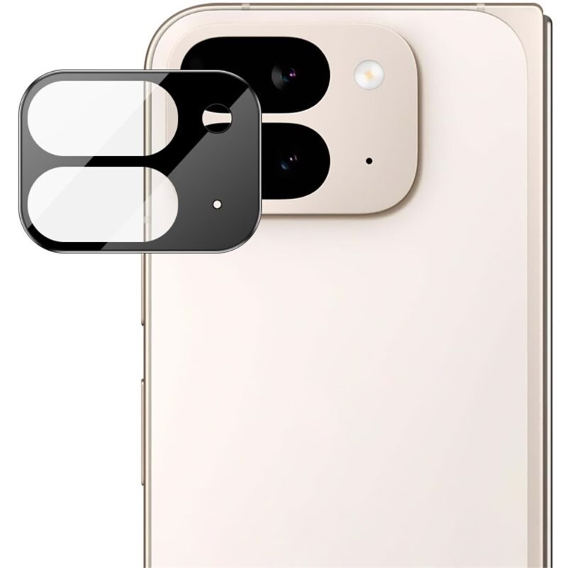 Imak Gehard Glas 0.2mm Camera Protector Google Pixel 9 Pro Fold Zwart - Camerabescherming voor de lenzen