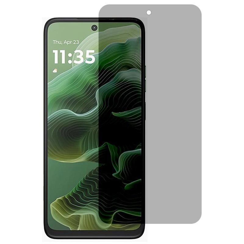 Motorola Moto G35 Privacy Screenprotector Gehard Glas - Beschermglas met privacyfilter - Bescherming van je integriteit