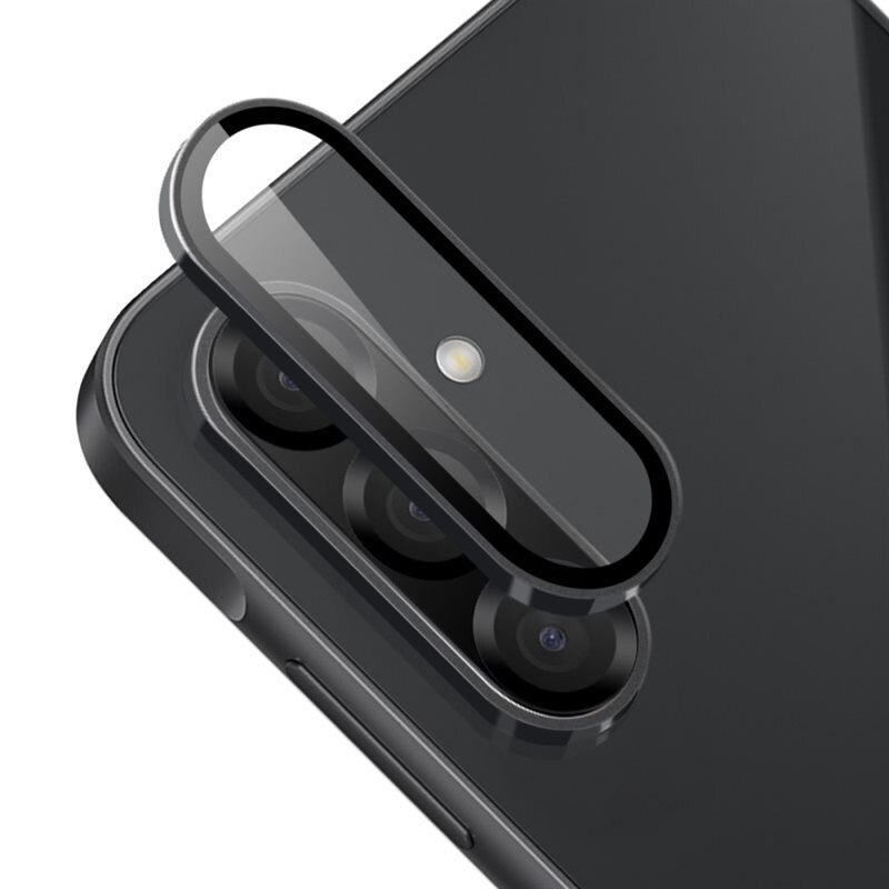 Hat Prince Gehard Glas Camera Protector Aluminium Samsung Galaxy A26 Zwart - Dunne gekleurde lensbeschermers - Past samen met een hoesje