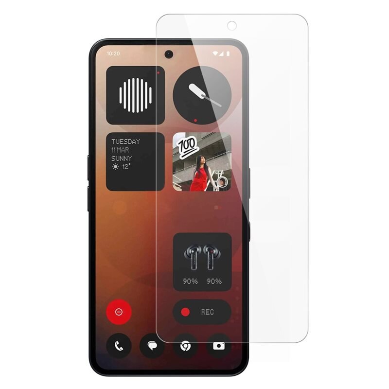 Nothing Phone 3a Screenprotector Gehard Glas 0.3mm - Dunne schermbeschermer van stevig gehard glas