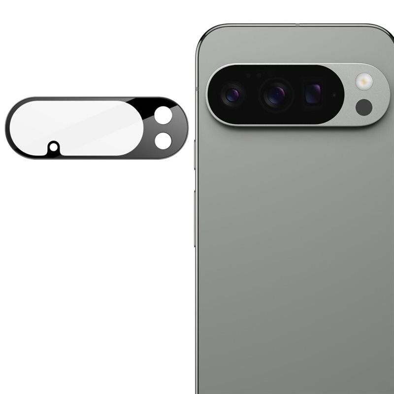 Imak Gehard Glas 0.2mm Camera Protector Google Pixel 10 Pro XL Zwart - Camerabescherming voor de lenzen