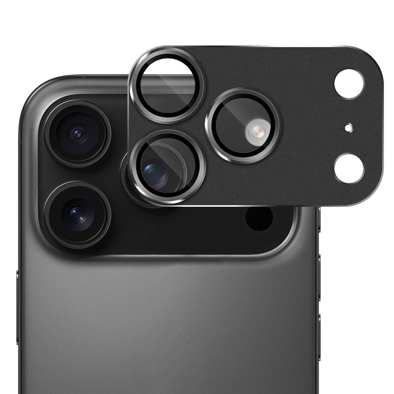 Hat Prince Gehard Glas Camera Protector Aluminium iPhone 17 Pro Max Bruin - Gekleurde, vrolijke lensbeschermer van glas