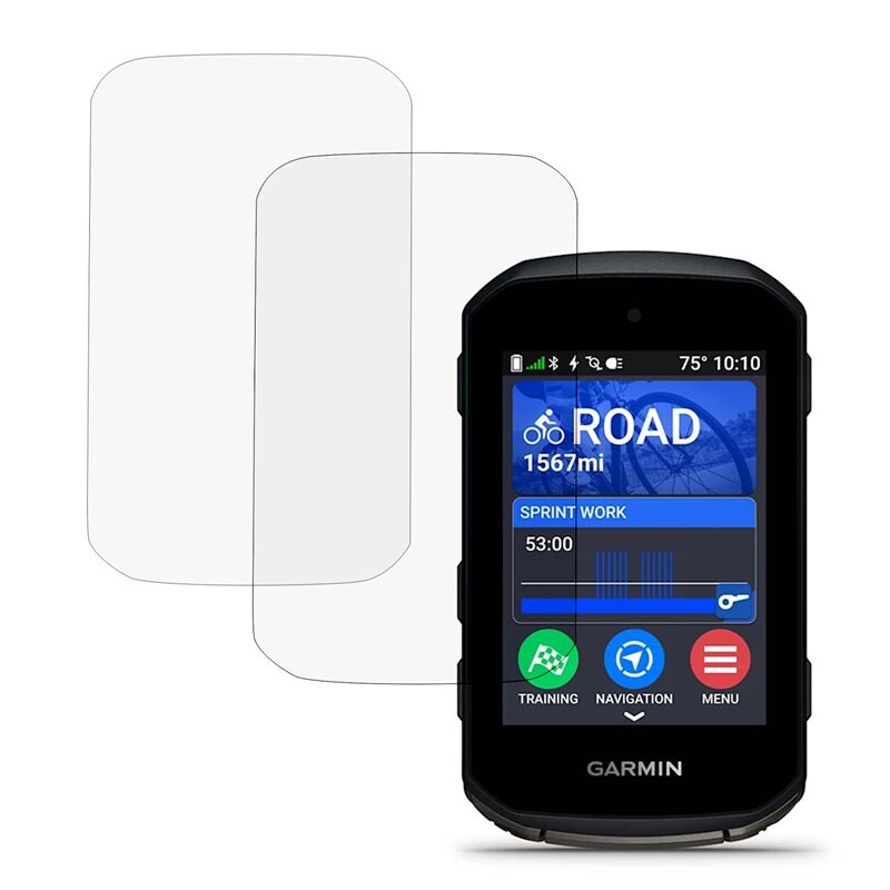Garmin Edge 850 Gehard Glas 0.3mm Screenprotector (2-pack)