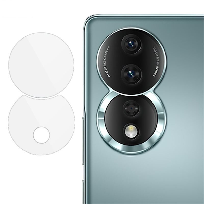 Imak Gehard Glas 0.2mm Camera Protector Honor 80 Transparant - Camerabescherming voor de lenzen