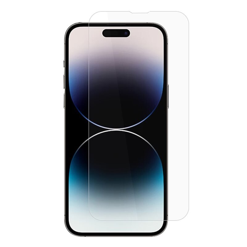 iPhone 15 Screenprotector Gehard Glas 0.3mm - Dunne schermbeschermer van stevig gehard glas