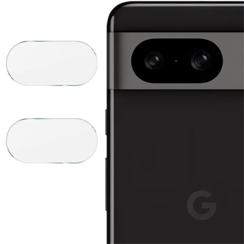 Imak Gehard Glas 0.2mm Camera Protector (2-pack) Google Pixel 8 Transparant - Bescherming voor cameralenzen