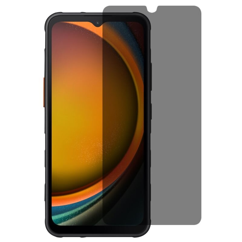 Samsung Galaxy Xcover 7 Privacy Screenprotector Gehard Glas - Beschermglas met privacyfilter - Bescherming van je integriteit