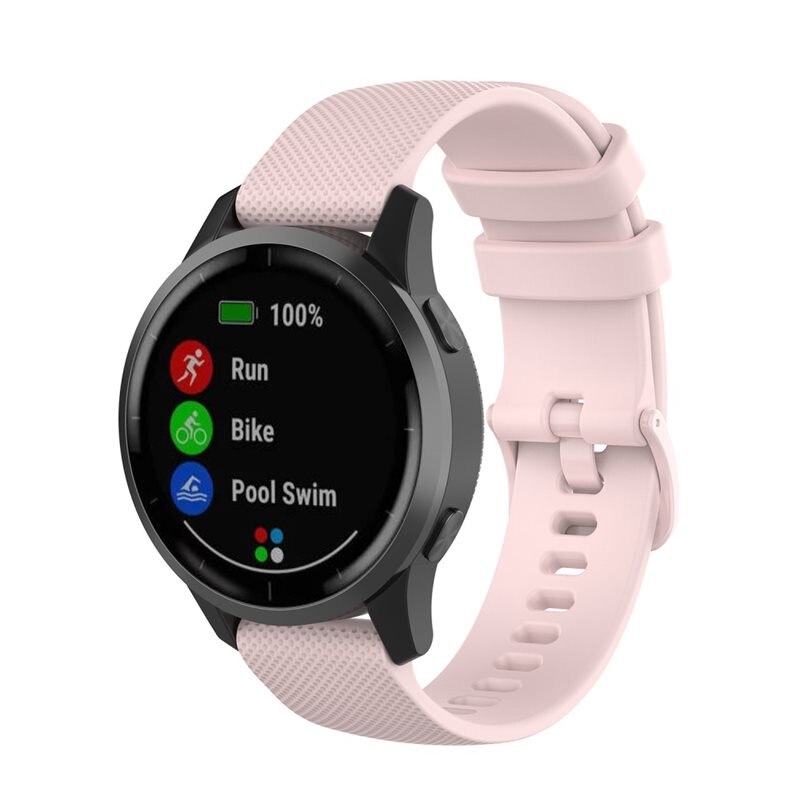 Garmin Vivoactive 4 Siliconen bandje Roze - Sportieve armband in stijlvol design - Waterdicht - Zweetbestendig